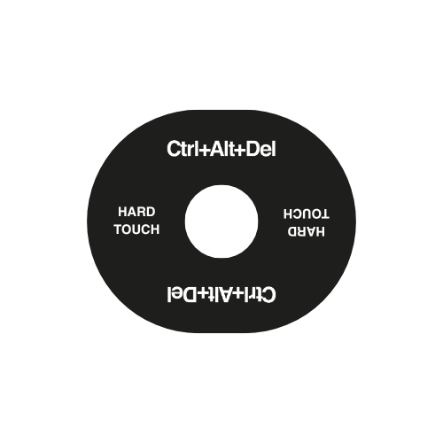 Round HardTouch - BlackLine